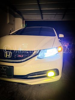 PSX26W 12278 LED Headlight Fog Lights/DRL Upgrade, 6000K Xenon White 12278C1 H28W PWY26W Xtreme Super Bright luces