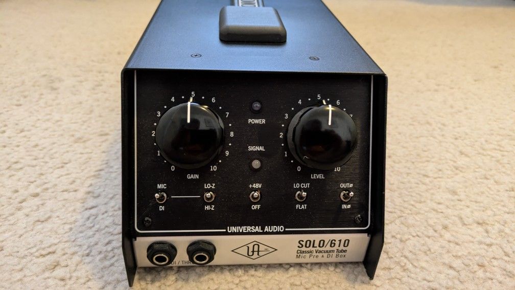 Universal Audio Solo/610 Desktop Tube Microphone Preamp