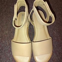 Women's Giani Bernini Constancia Ankle Strap Desert Wedge Sandals