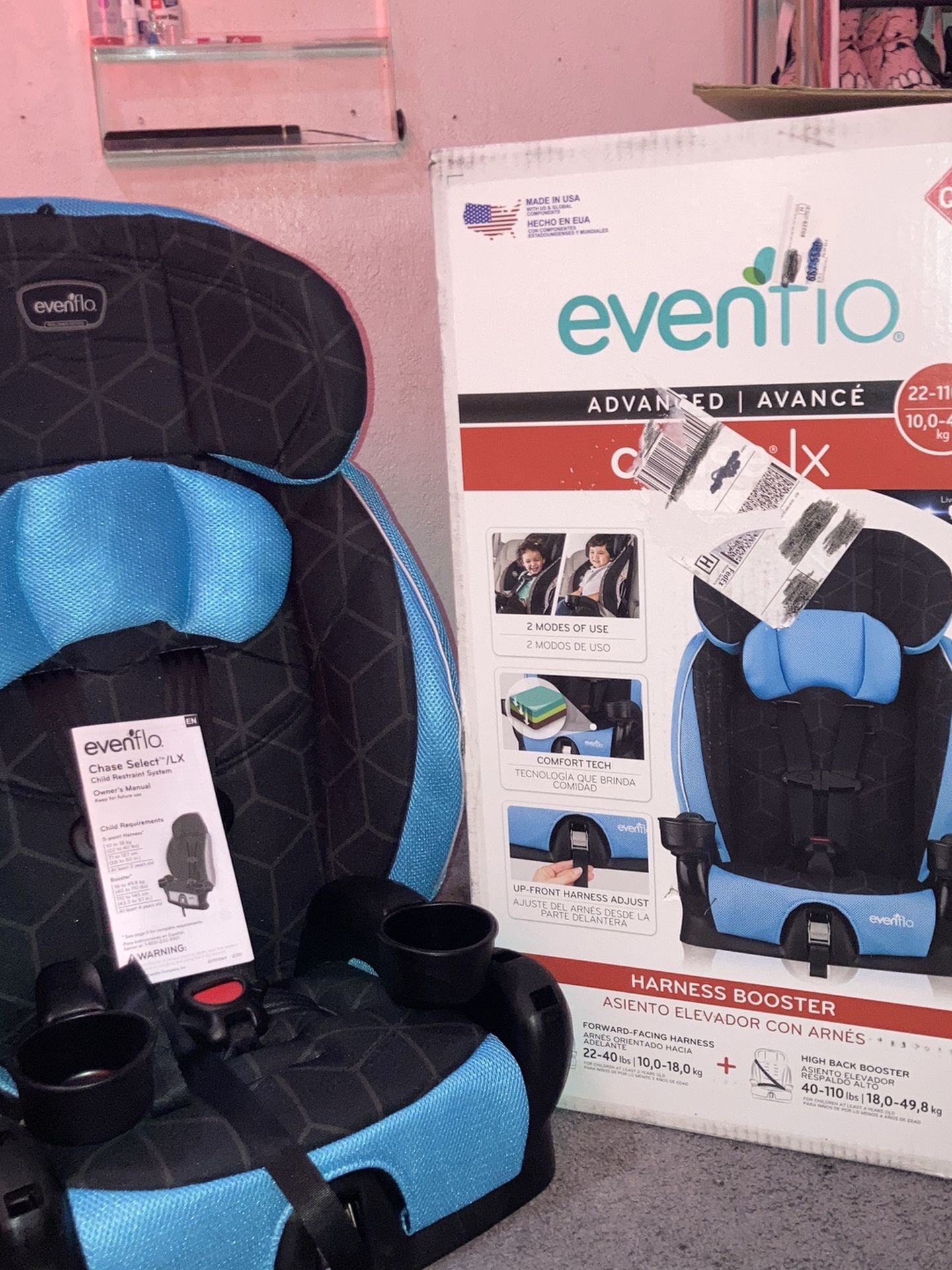 Evenflo 2 Mode Booster Seat