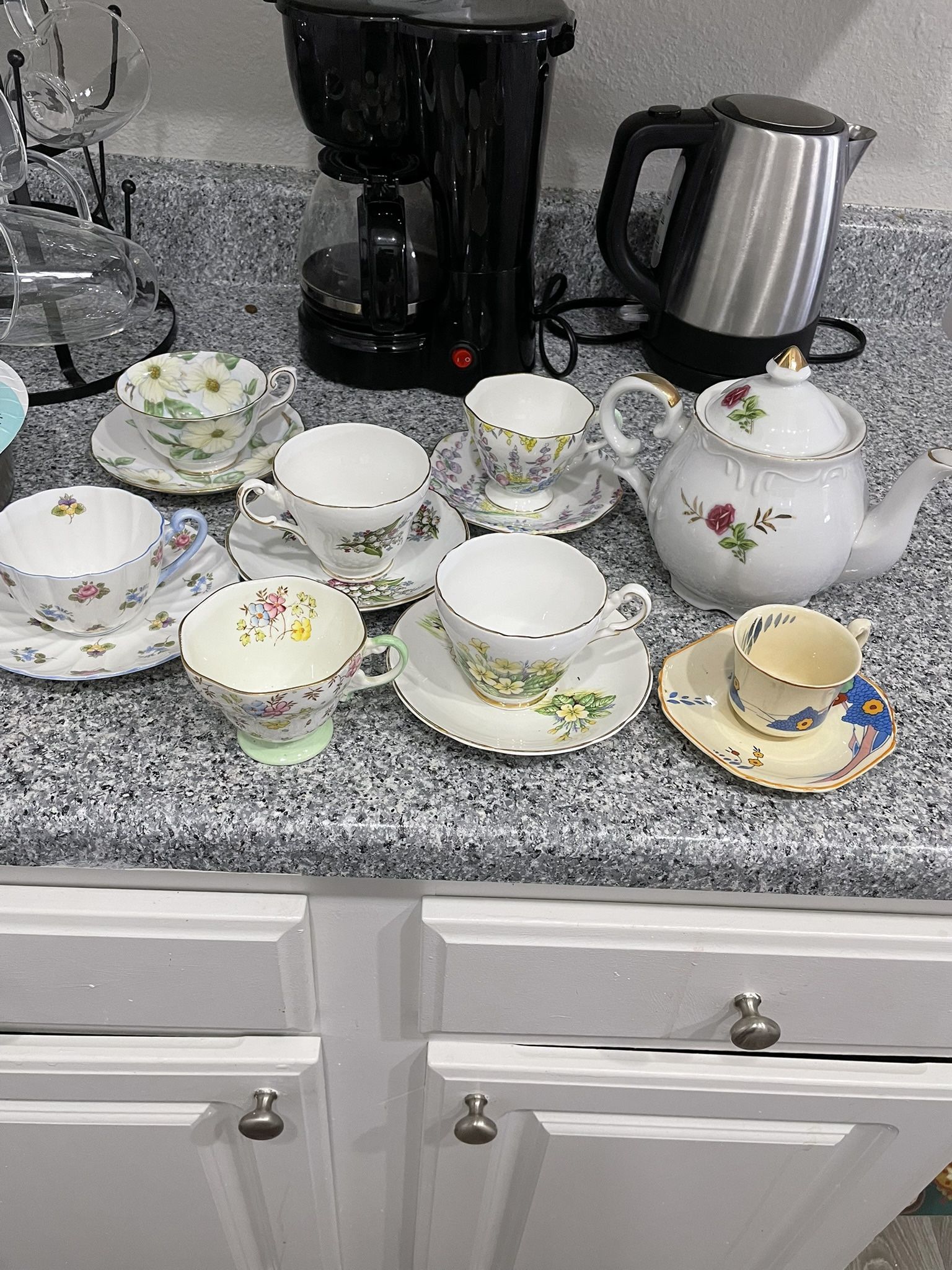 beautiful tea set london bone china