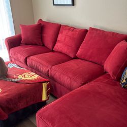 Sofa, Chaise And Ottoman