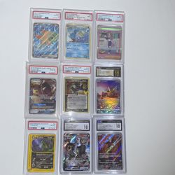 Pokemon PSA CGC Slabs Collection 