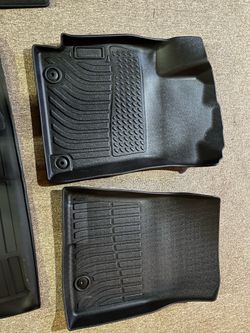 full set front and back and trunk car mats for suv