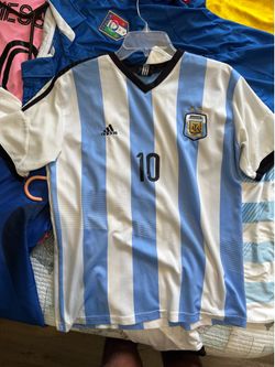 Messi Argentina Jersey - Youth Large or Adult Small & Medium