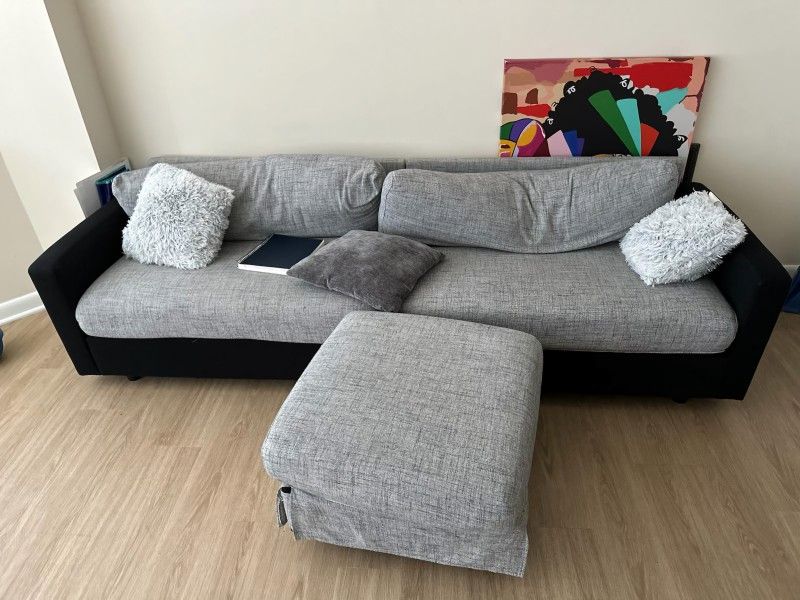 Couch With Ottoman