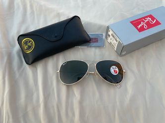 Polarized lenses aviator 3025 gold frame sunglasses rayban