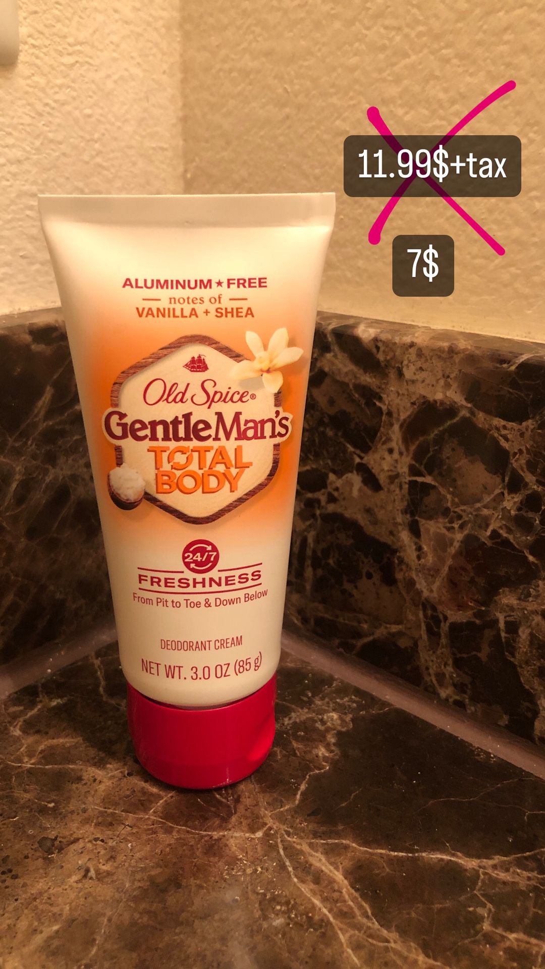 Deodorant Whole Body Old Spice Men