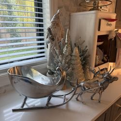 Christmas Reindeer Wine Cooler/Centerpiece