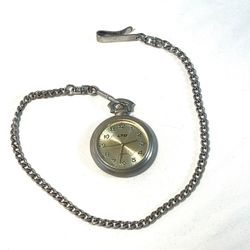 Vintage LDT Pocket With Chain. Needs A New Battery 
