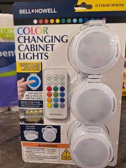 Bell+Howell Color Changing Cabinet Lights