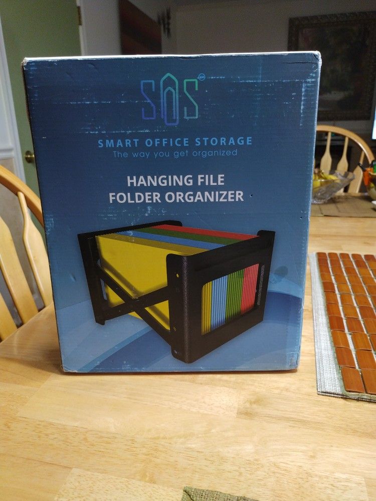 New SOS Hanging File Organizer