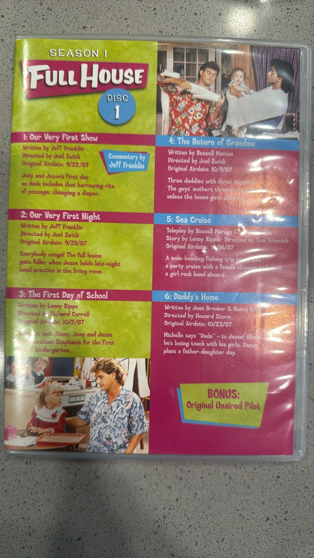 Title: “Big Lord of the Rings + Hobbit + Full House Season 1 (Rare Unaired Pilot) DVD Lot – $45