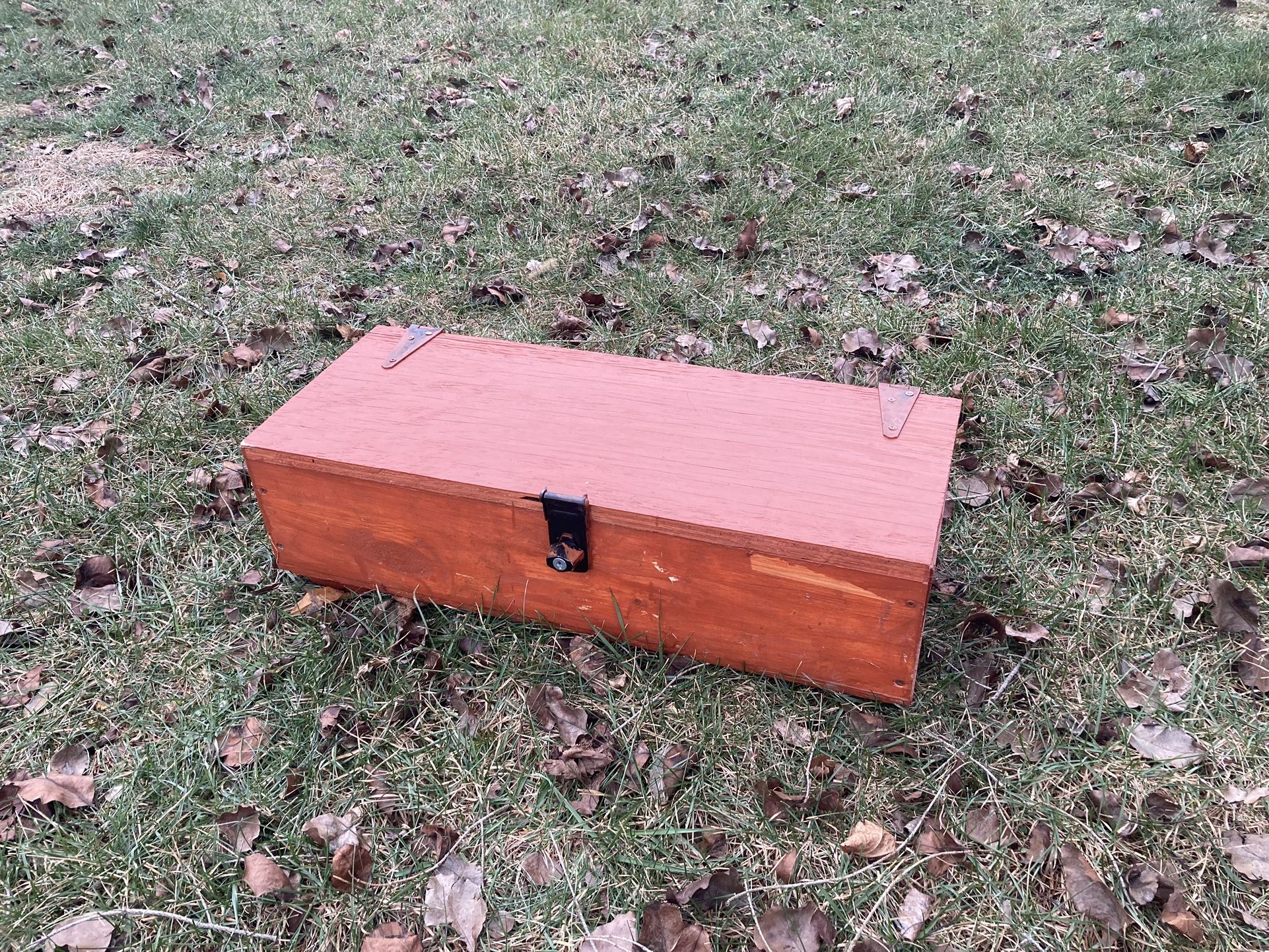 Lockable Wooden Box