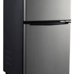 Whirlpool 3.1 cu ft Mini Refrigerator Stainless Steel