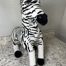 Disney Parks Lion King 14d" Zebra Plush Stuffed Toy Doll