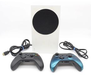 Xbox Series S 512GB White Console Model 1883 + 2 Controllers Bundle Tested