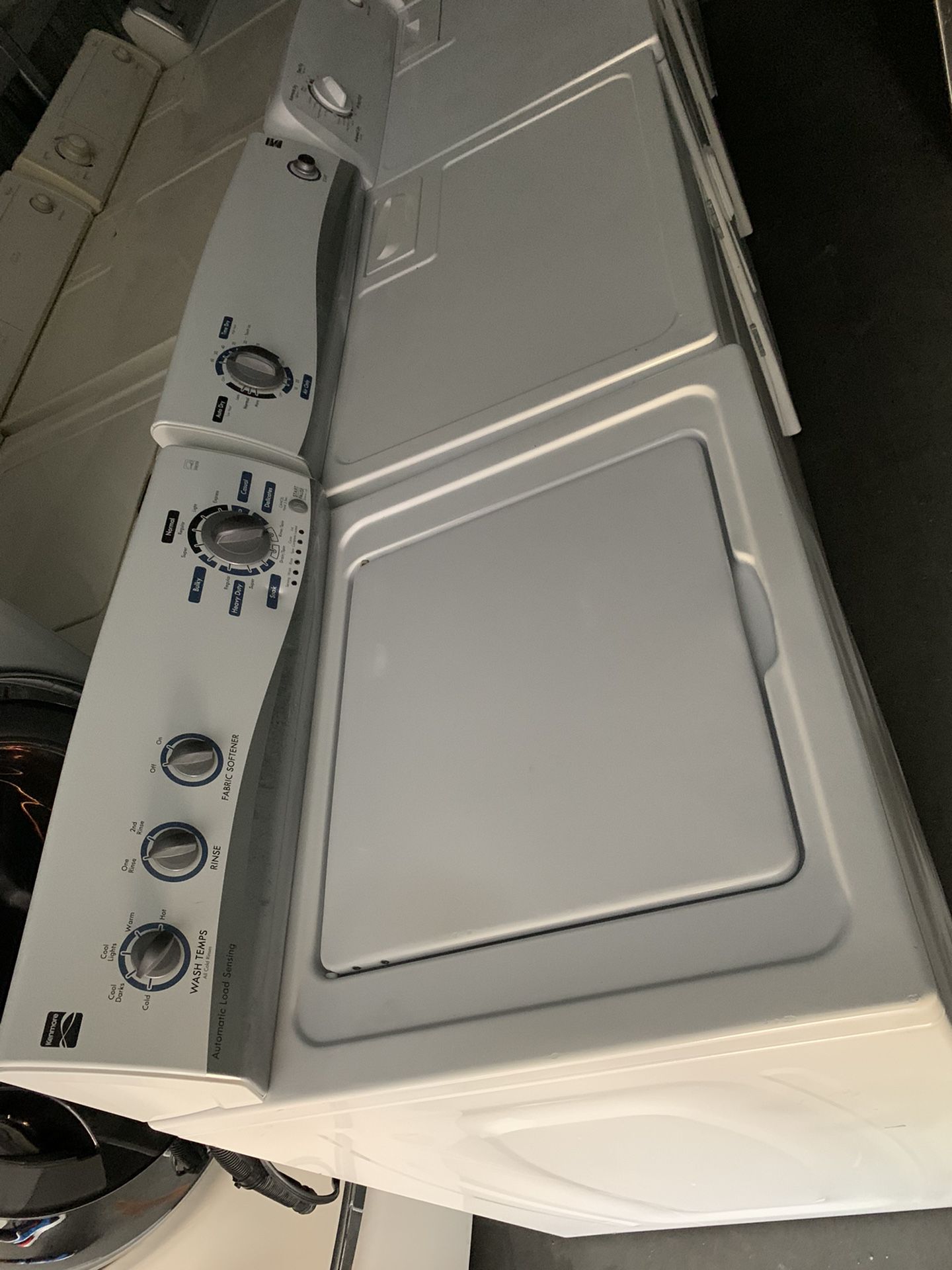 Kenmore  topload Washer and dryer