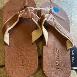 Nautica Slippers Size 10