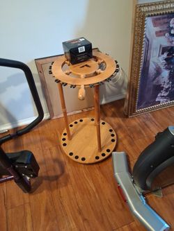Field and Stream Fishing Pole Holder With Spinner