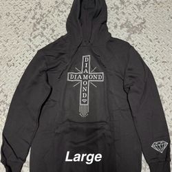 Diamond Supply Co Hoodies Size Large