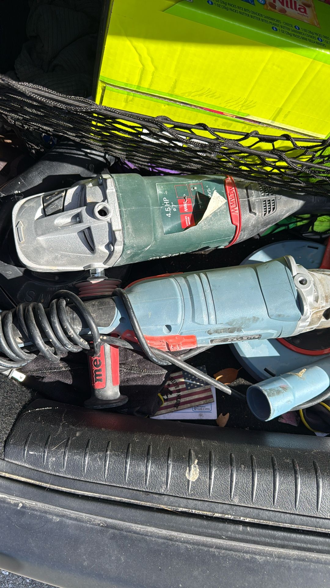 Metabo 4.5hp Floor Grinder Plus Wohenhao Grinder 