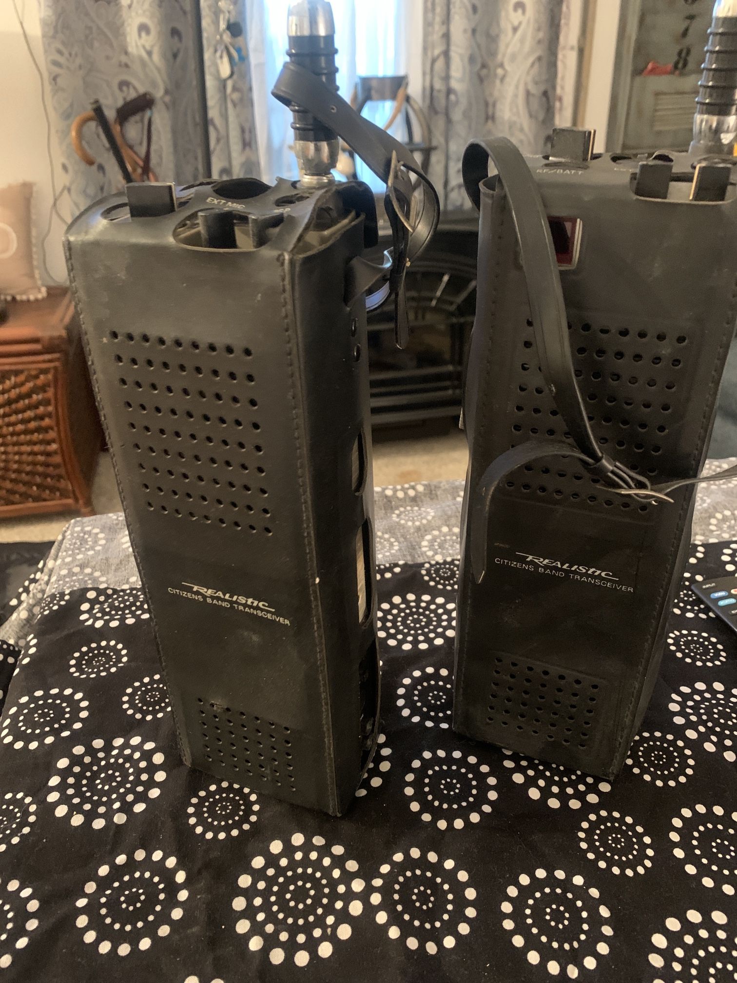 Cassette Player & Walkie Talkie