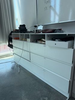 2 LARGE DRESSERS