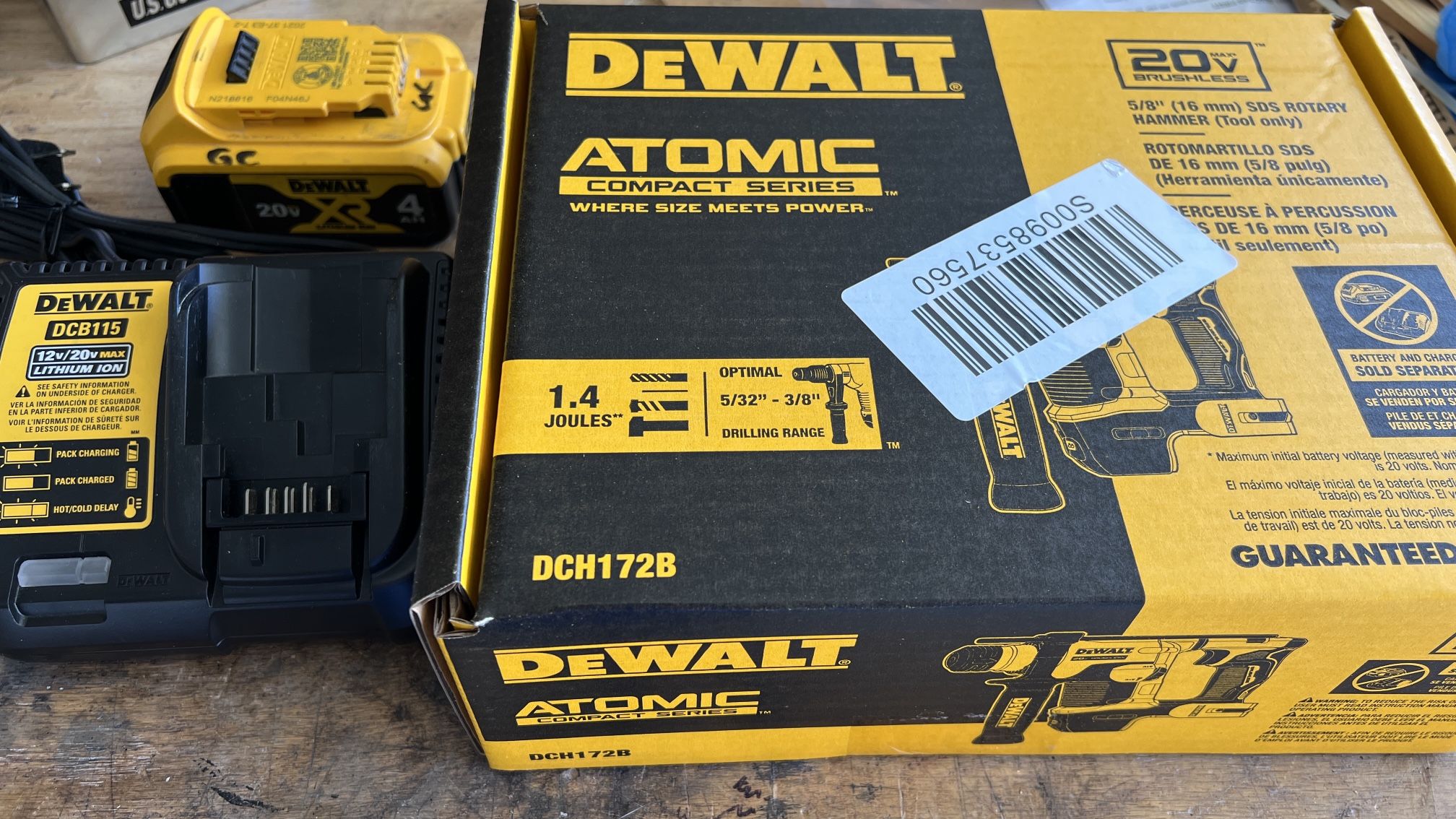 Dewalt Hammer Drill 20v Atomic