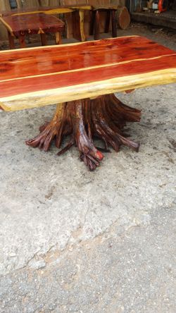 Roots Stump Bases coffee table
