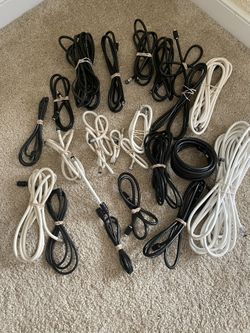 Lot Of Coaxial Cables 