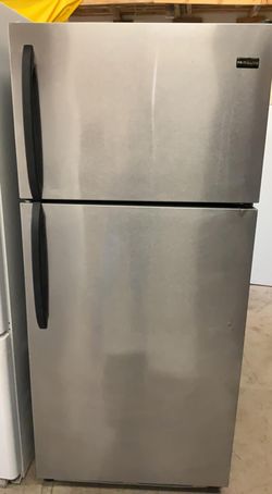 Frigidaire Top Mount Stainless Steel Refrigerator Fridge
