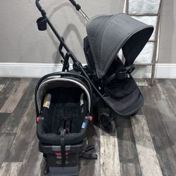 GRACO 2.0 Ready2grow Sit And Stand Double Stroller And Car Seat 