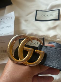 Authentic Guccis belt