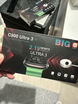 New C900 Ultra 3 Smart Watch 49mm – iPhone & Android