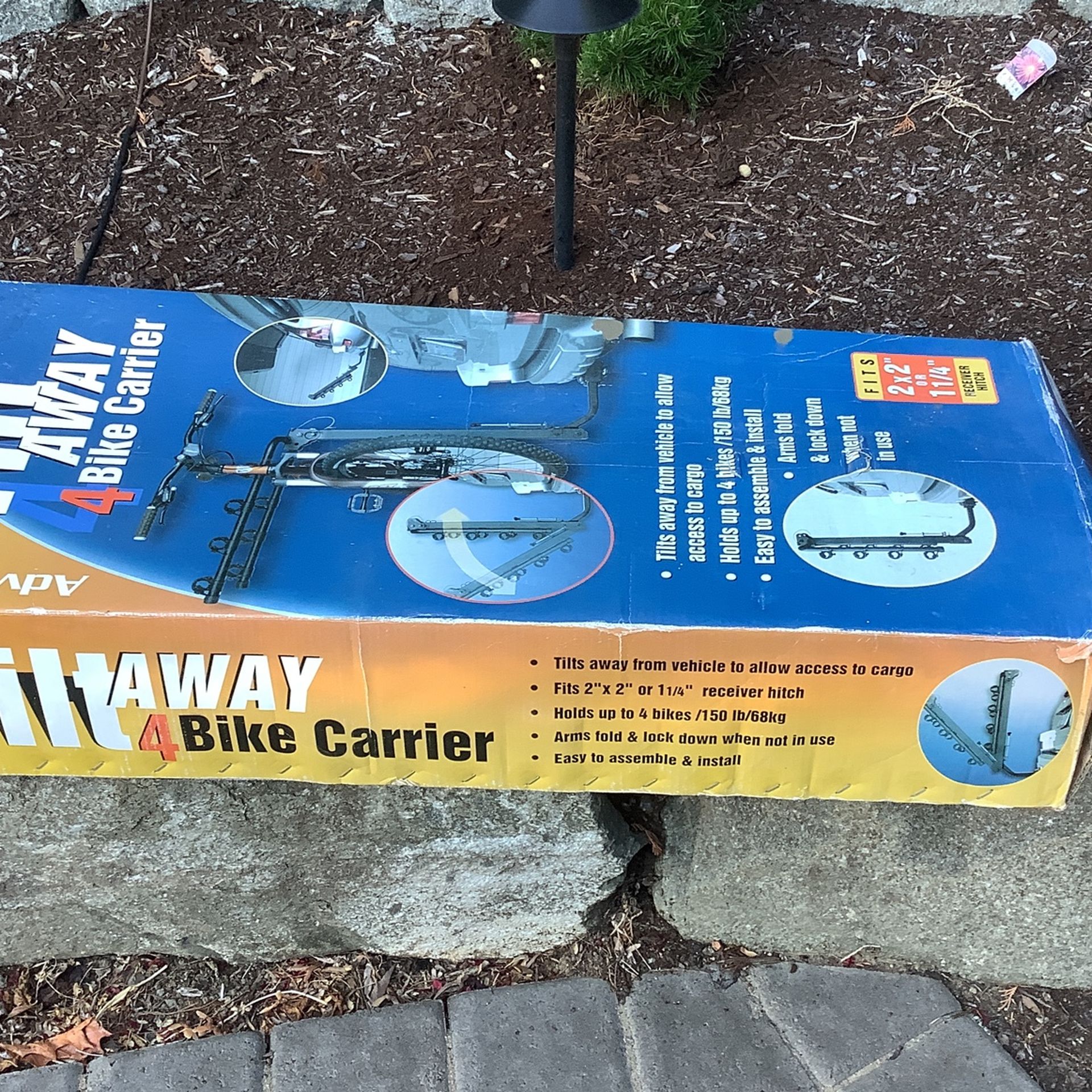 Bike Rack…4 Bikes New In Box   New $160 Asking $50 (make Offer)