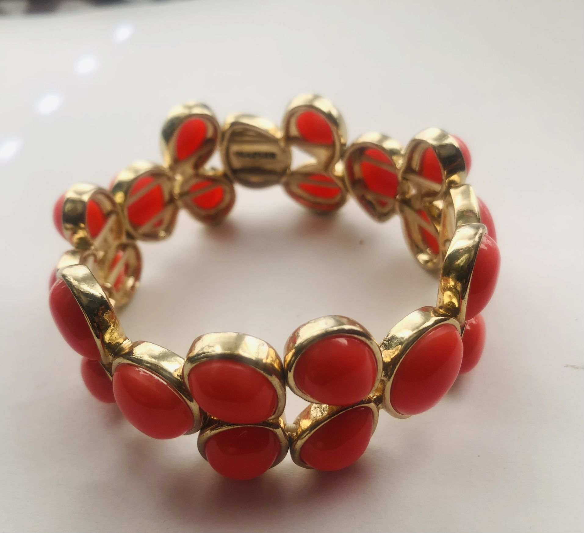 Vintage Napier Bracelet Stretchy In Great Condition