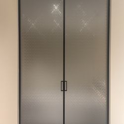 Ultra clear 3/8" shower door