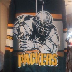 Green Bay Packer Hooded Sweatshirt