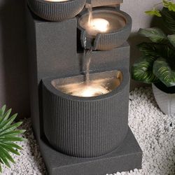Puulye 39.76” H 5-Tiers Cascading