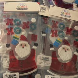 Christmas Gel Clings