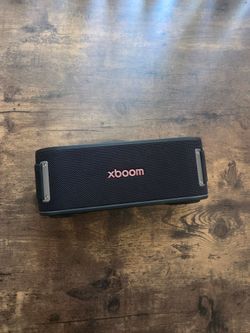 LG Xboom portable speaker