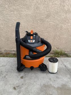 RIDGID 16 Gal. 6.5 Peak HP NXT Shop Vacuum Wet Dry Vac w/Filter, Hose & 1 Attachment
