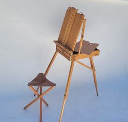 Vintage Made In Italy Mabef Artist Portable Easel In Excellent Condition 