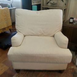 Birch Lane Off-white Over Stuffed Chair