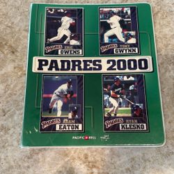 Vintage 2020 Padres 3 Ring Binder 