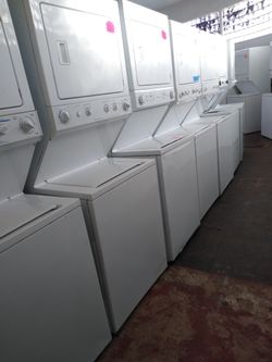27 in stackables washer/dryer in excellent conditions with 4 months warranty from $299 & up ‼️