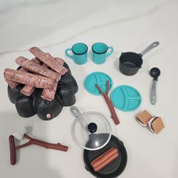 Around the Campfire playset by the brand Our Generation
