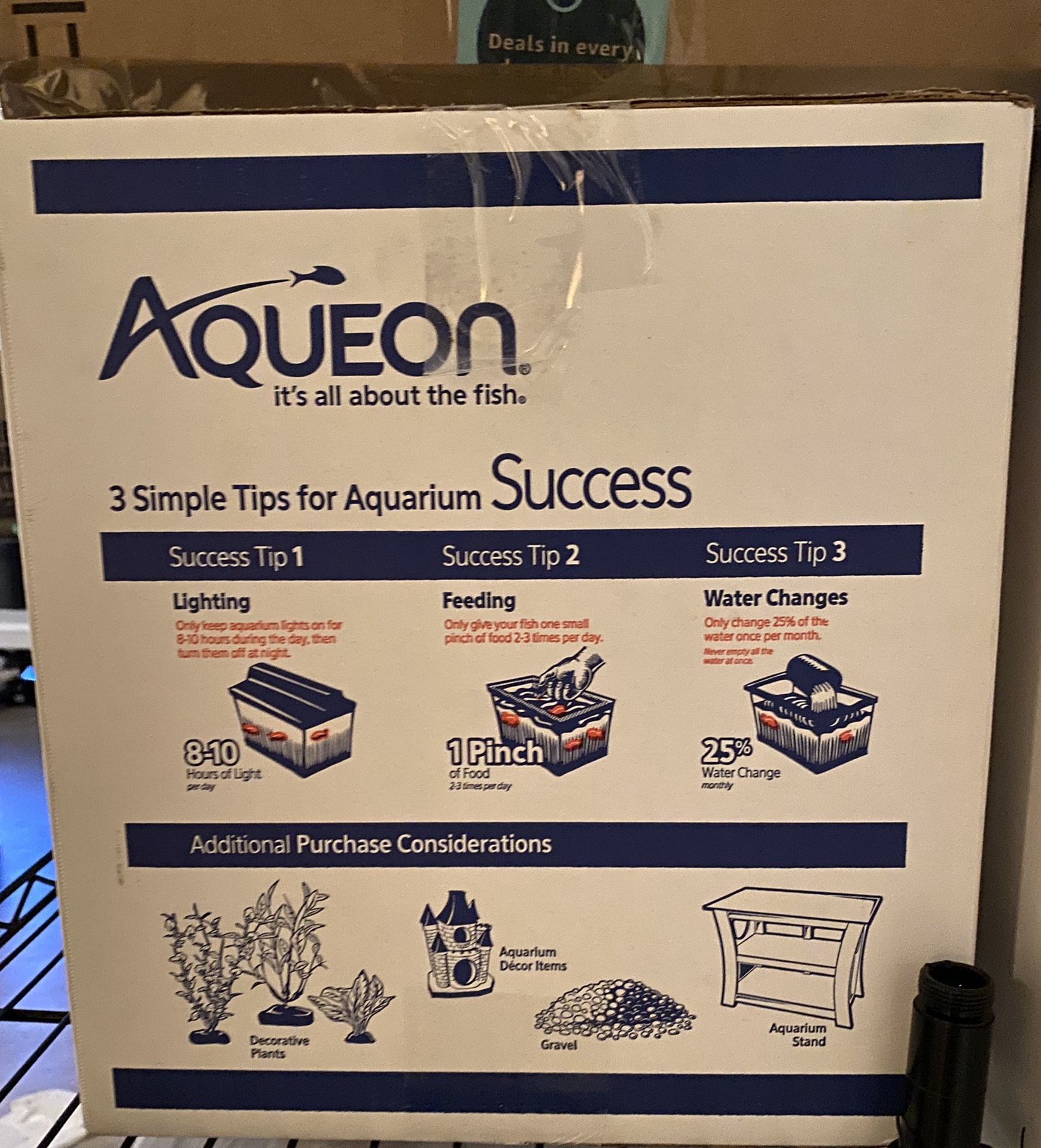 Aqueon Fish Tank