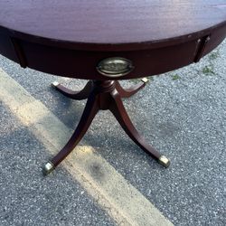 Vintage Antique Cake Table Brass Hardware 